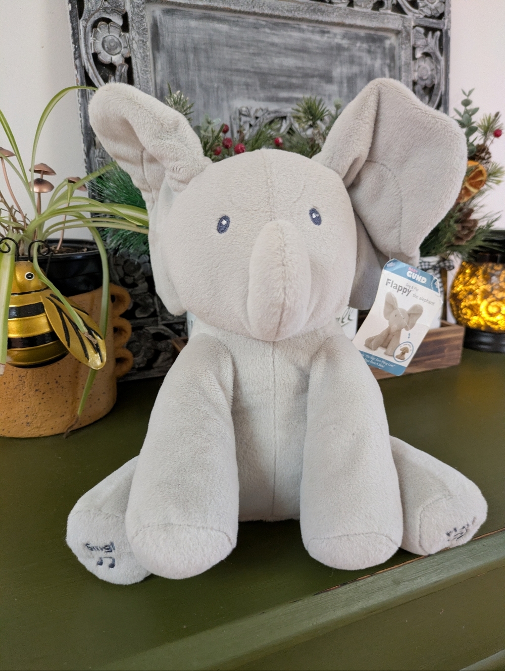 Gund Flappy Interactive Elephant